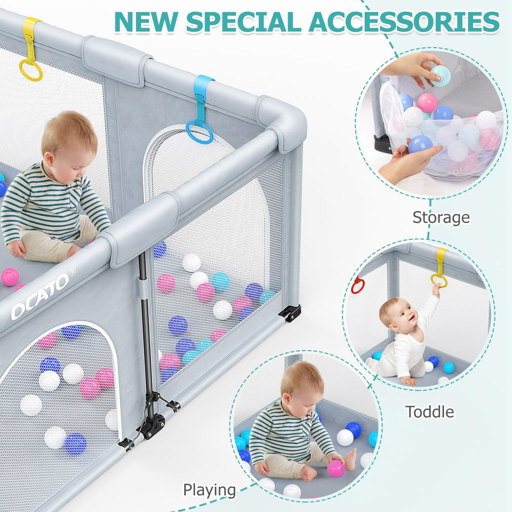 Foldable Baby Playpen 50×50 F822808