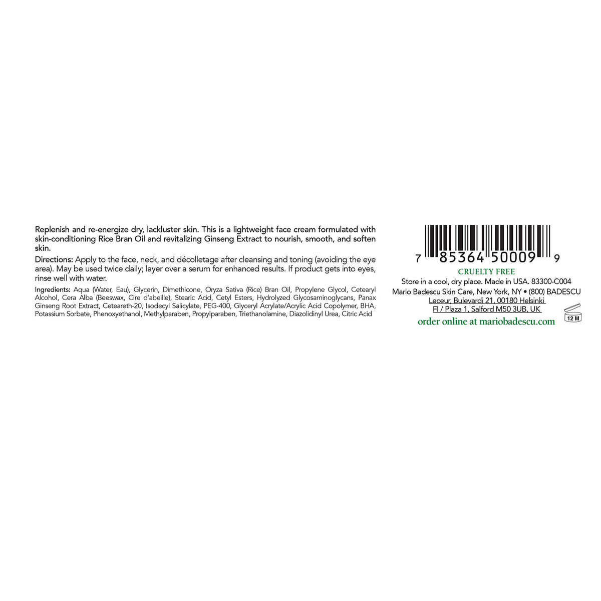 Lightweight Daily Face Moisturizer 1 Oz L695804