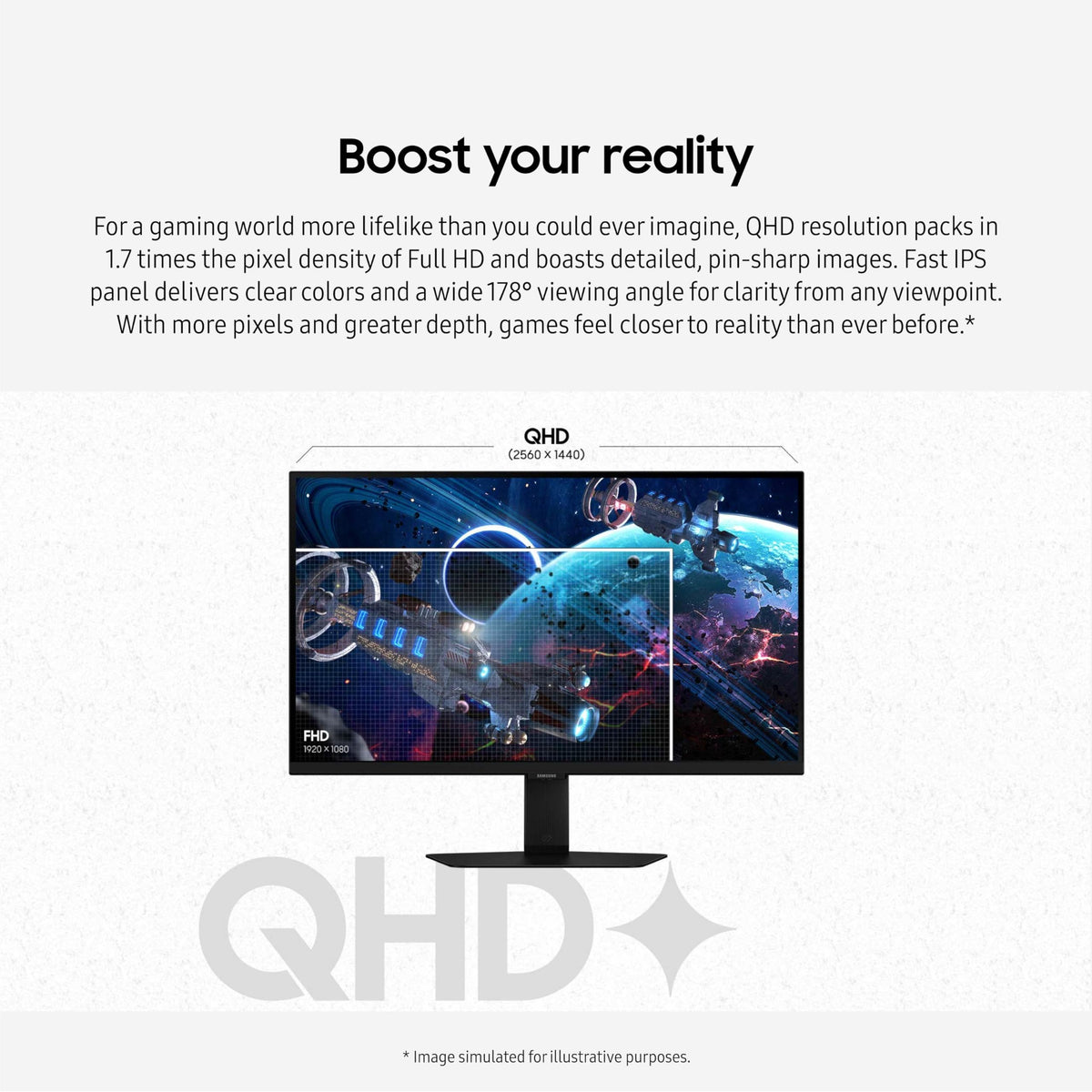 32-Inch QHD Fast IPS Gaming Monitor W869532