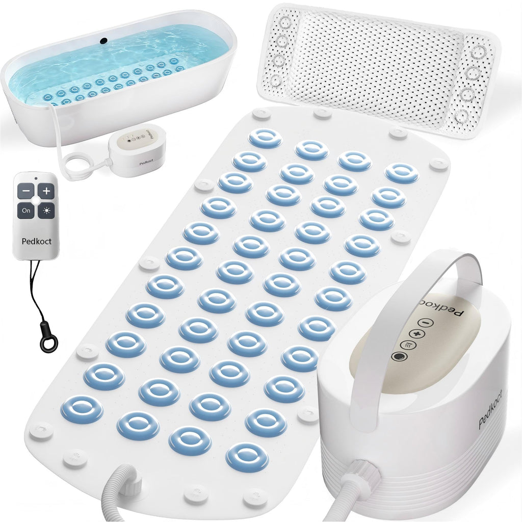 Heated Bubble Bath Mat with Remote Control U766