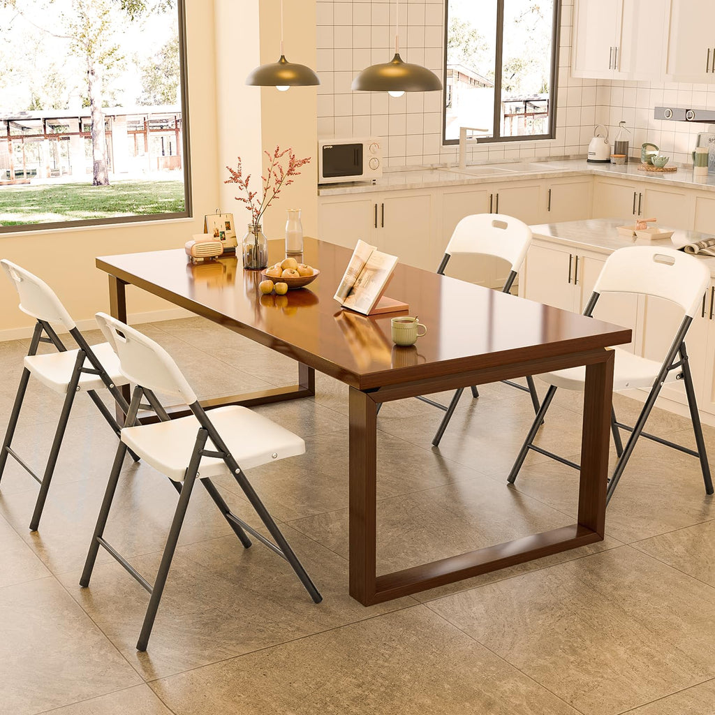 White Plastic Folding Chairs 10-Pack T625