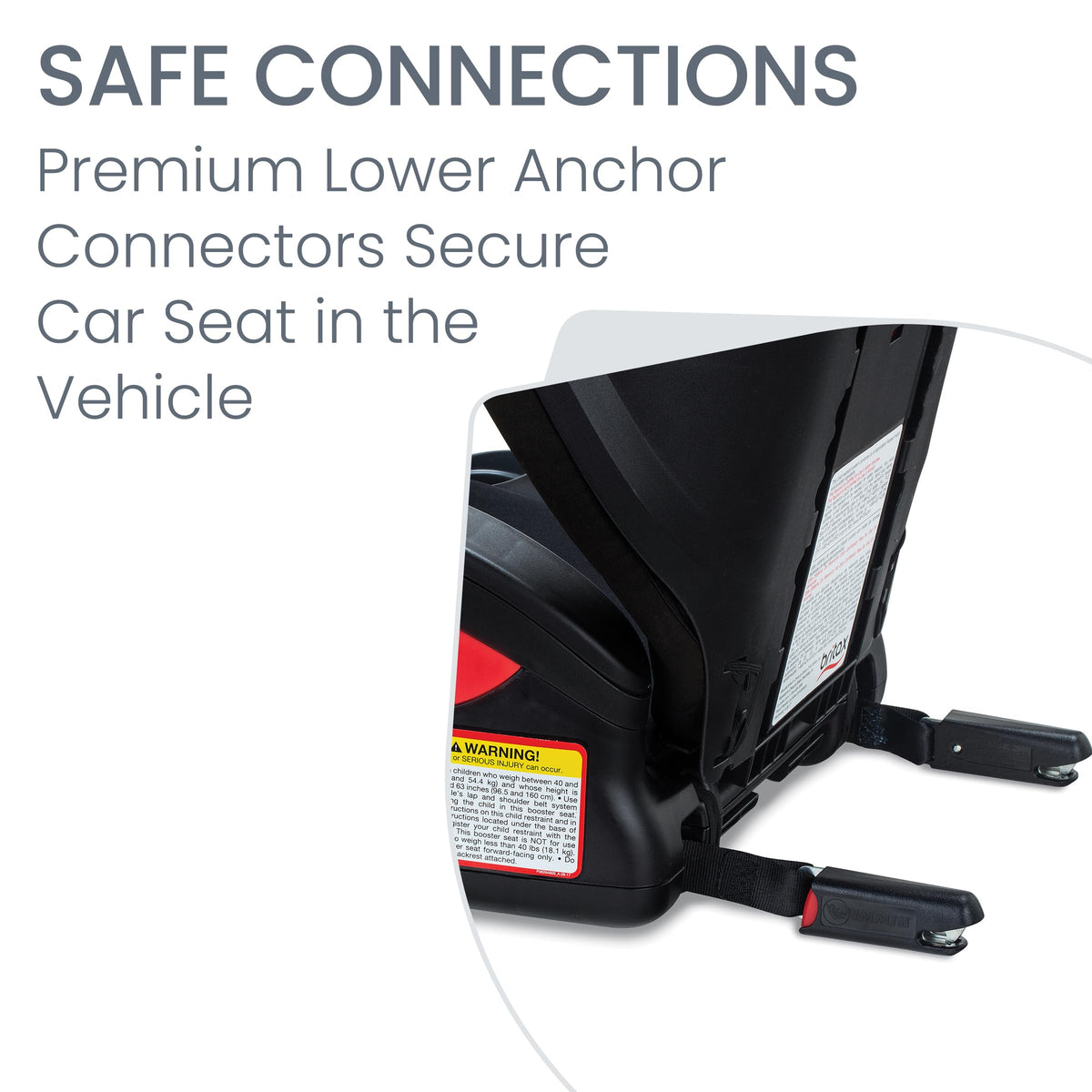2-Stage Belt-Positioning Booster Car Seat J181
