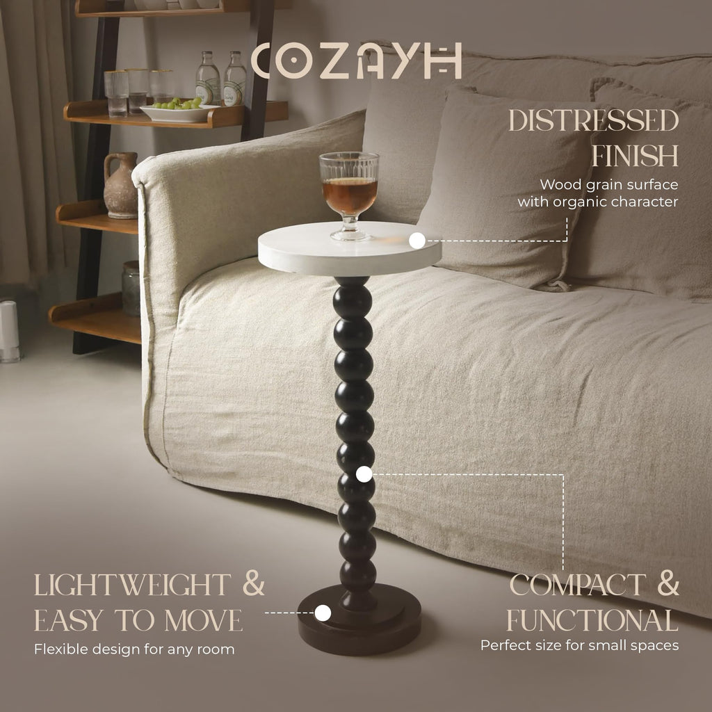Small Pedestal End Table O19703