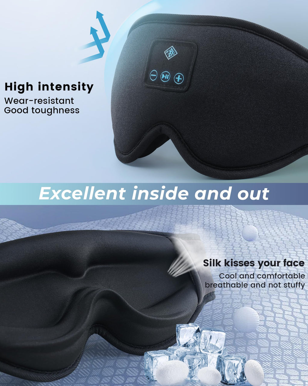 Bluetooth Sleep Mask Headphones D124