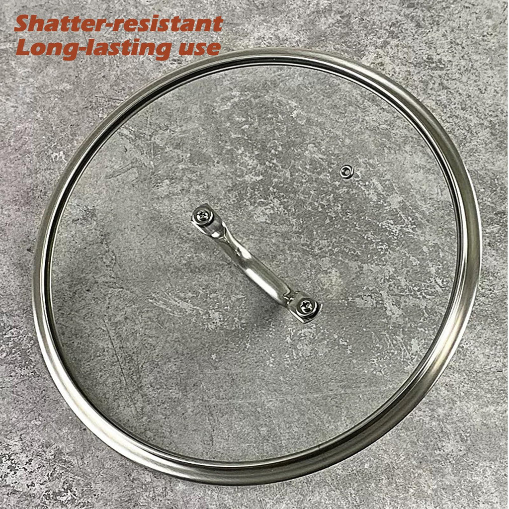 Stainless Steel Glass Lid for 12 Inch Pans and Pots Z873