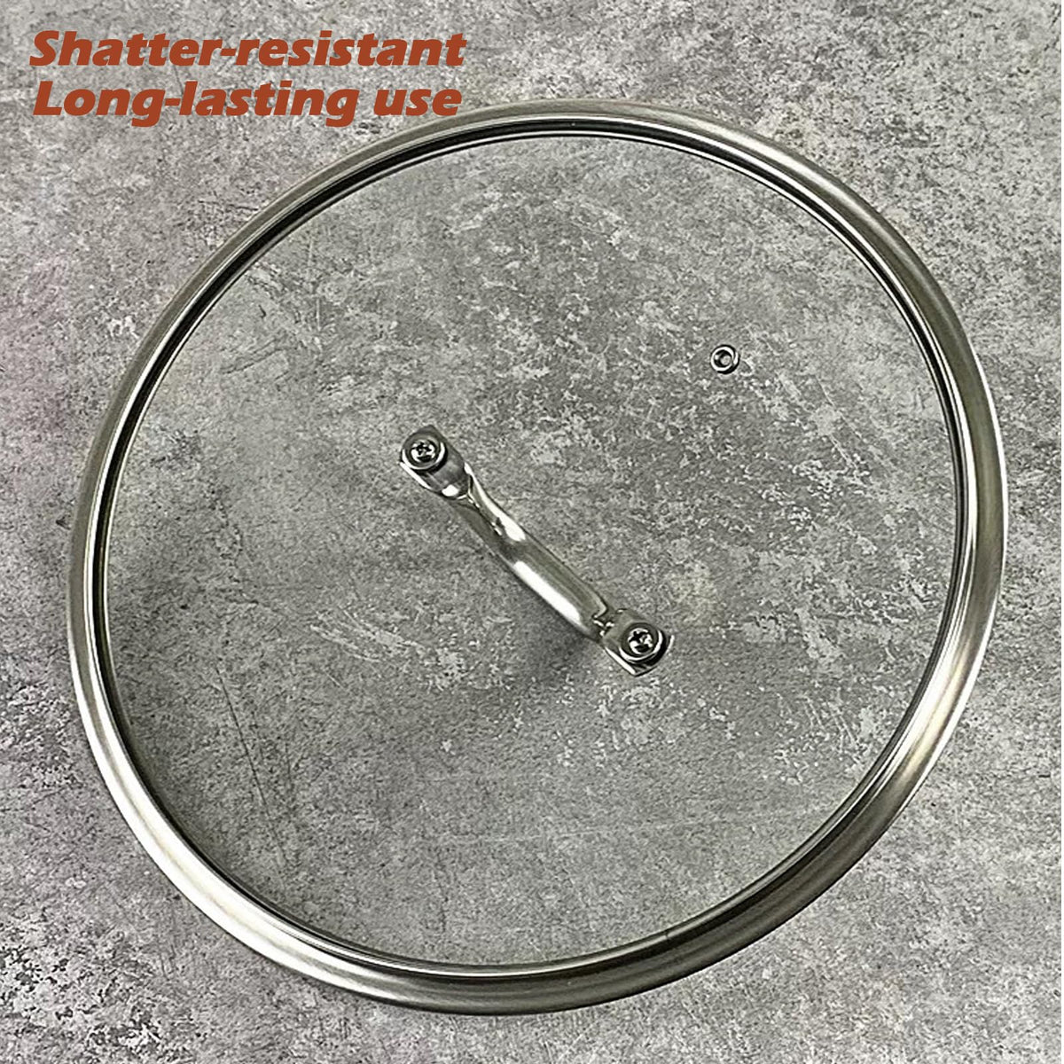 Stainless Steel Glass Lid for 12 Inch Pans and Pots Z873