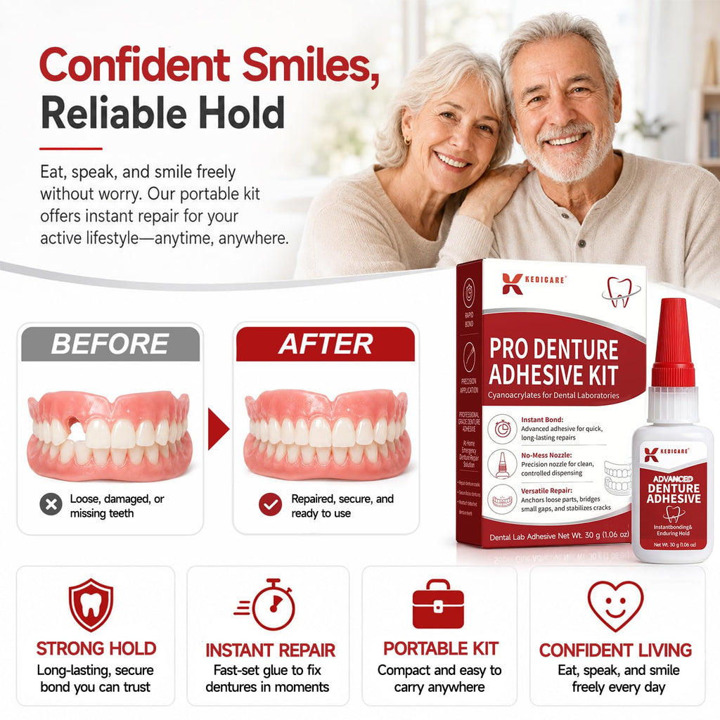 Fast-Setting Dental Bonding Glue Kit 1oz Y7655