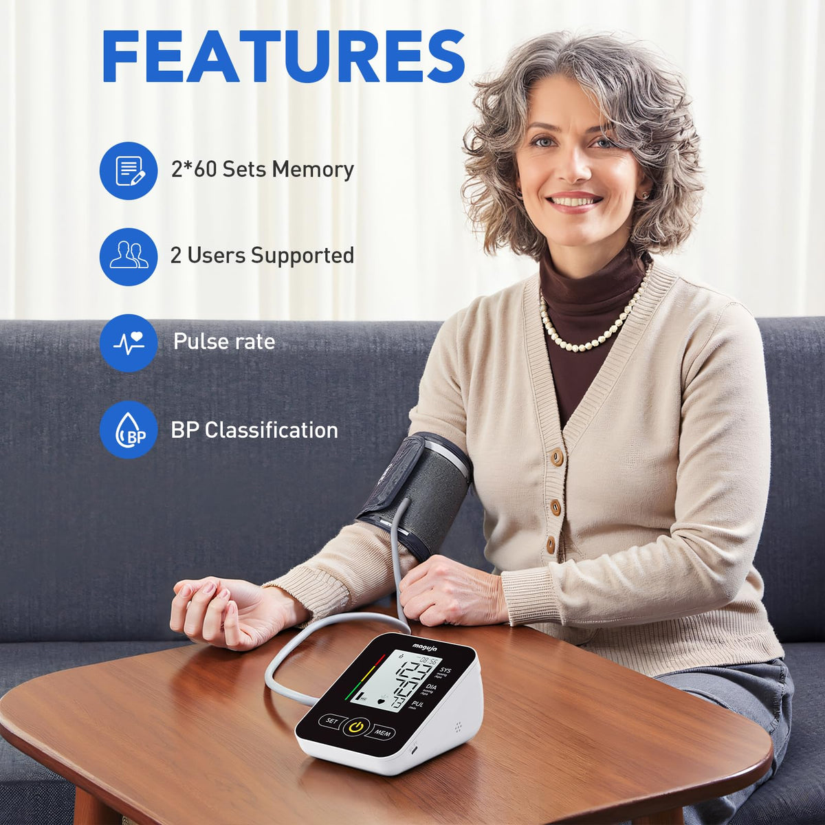Upper Arm Blood Pressure Monitor H47990