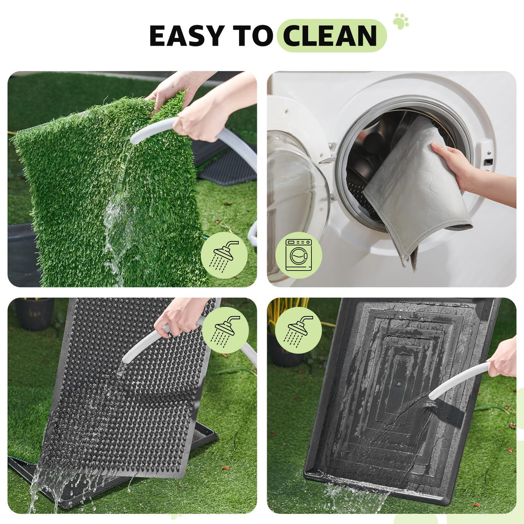 Dog Grass Pad with Tray 20.1x25.1in D786