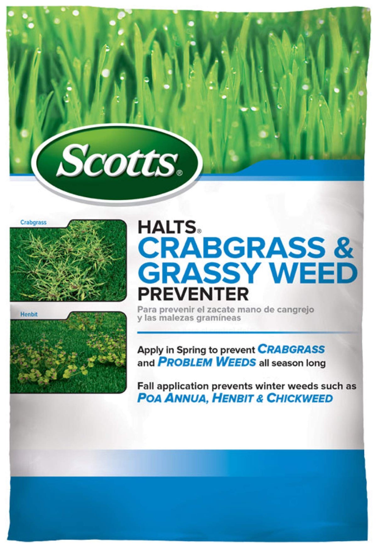 Crabgrass & Grassy Weed Preventer 10.06 lbs J5216