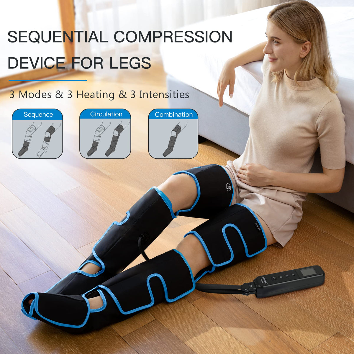 Leg Massager with Heat and Compression T2803