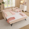 Pink Twin Size Gingham Daybed with Trundle A570