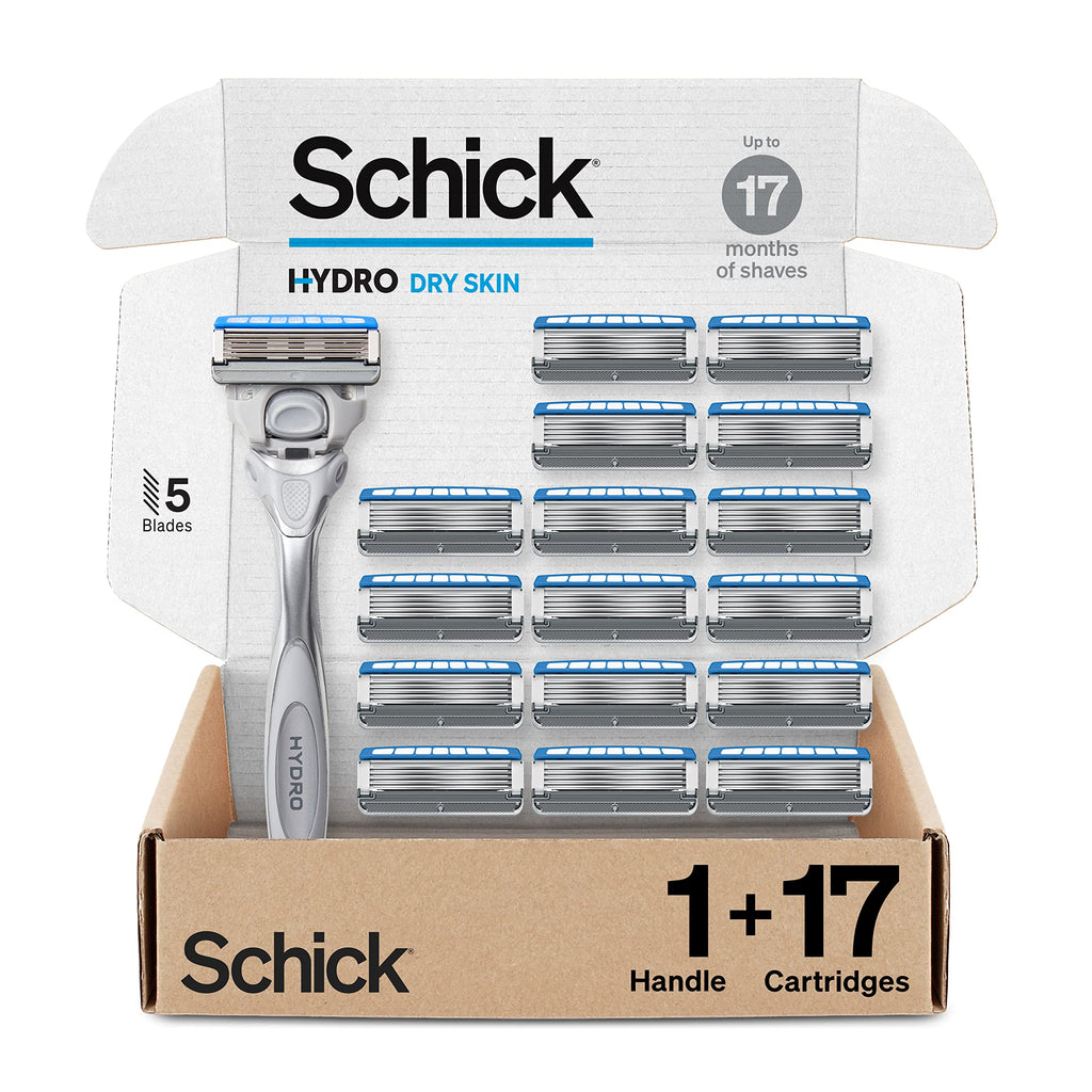 5-Blade Mens Razors with 17 Refills M674