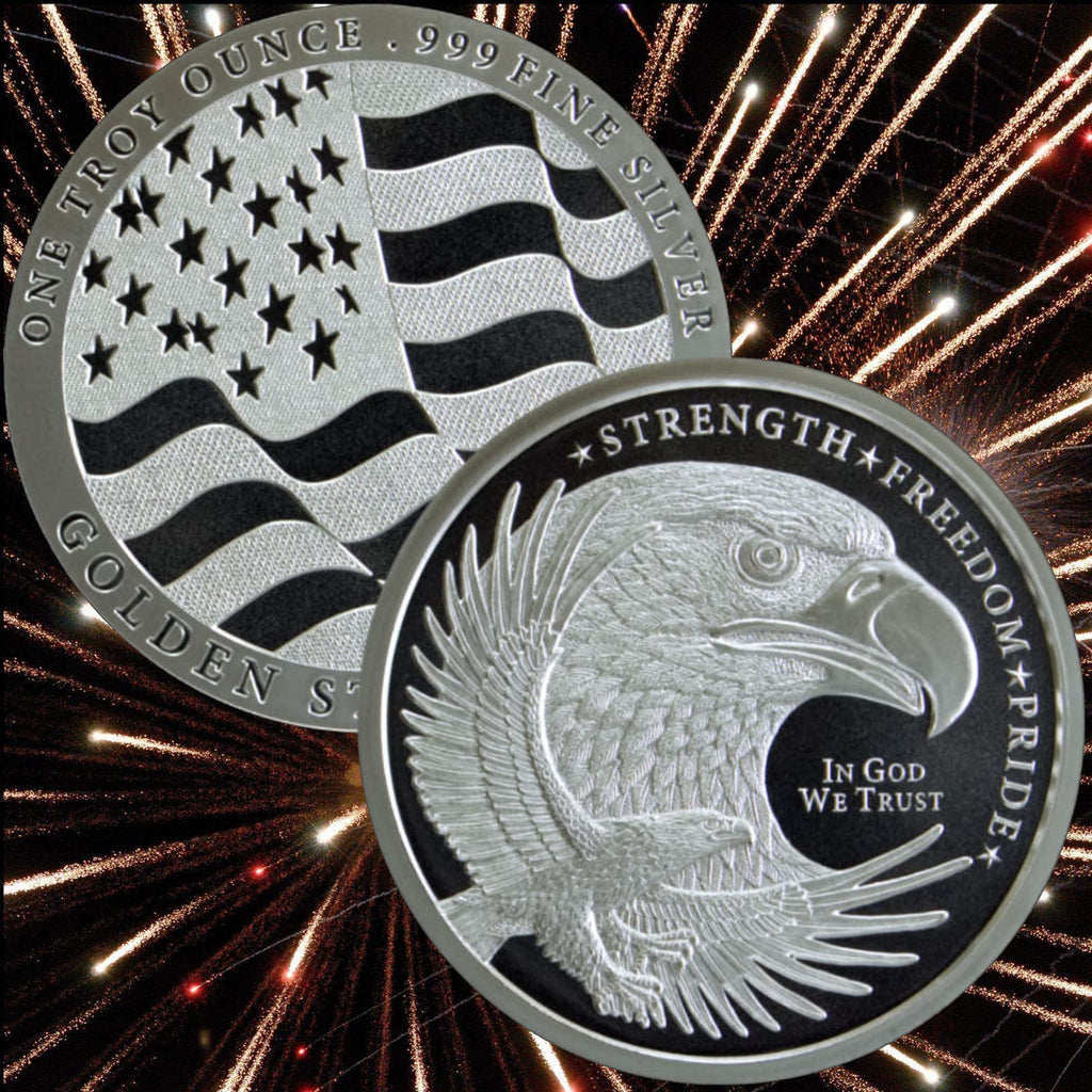 1 Troy Oz .999 Fine Silver Round D853272